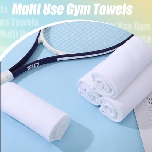 Meng Jiaran 4 Pack Microfibre Gym Towel, 75x35 cm Fast Drying Gym Towel for — view 2