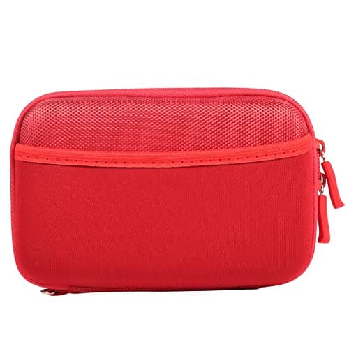 Jlyifan Nylon Diabetic Organizer Carrying Case Hard Shell Travel Kits for Blood Sugar Test Strips, Medication, Glucose Meter, Pills, Pens, USB Cables, Insulin Syringes, Needles, Lancets — view 2