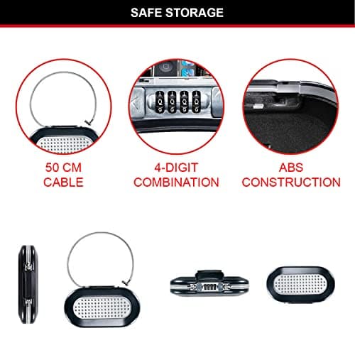 Master Lock Mini Travel Safe with Cable - 5900EURD — view 4