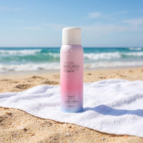 ibasenice Spf 15 with Hydrating Texture 150ml Sunscreen Spray Pink and Lighten Skin Tone Features for All-day Sun Protection and Daily Skin Care Mist — view 4