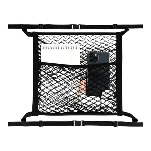 Car Seat Organizer Net Elastic Vehicles Interior Mesh Storage Holder