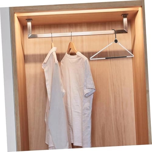 Foldable Hangers for Travel, Aluminium Wire Silver Portable Clothes Hanger — view 5