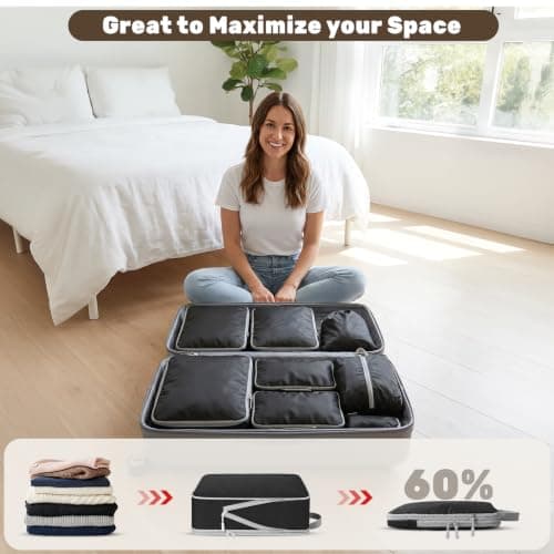 Dayacoco Packing Cubes Compression Set — view 4
