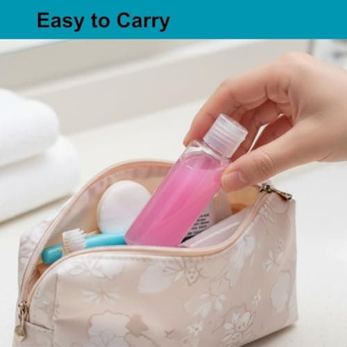 LHQYKHOZ 12pcs 25ml Airline Approved Leak-Proof Flip Cap Travel Bottles for Toiletries — view 5