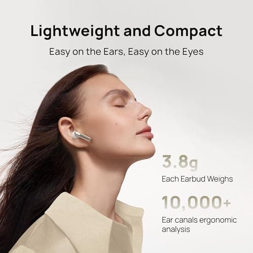 HUAWEI FreeBuds SE 3 Earbuds, 42-Hour Battery Life, Fine-grained Meets Futuristic, 3-Hour Listening on a 10-minute Charge, Long Press to Pair, Robust Bluetooth 5.4 Connections, IP54, Beige — view 3