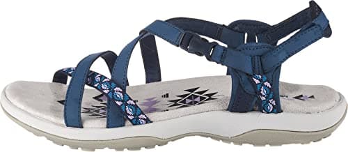 Skechers Women's Reggae Slim - Vacay-40955 Sling Back Sandals, Blue Navy Nvy, 5 UK — view 3