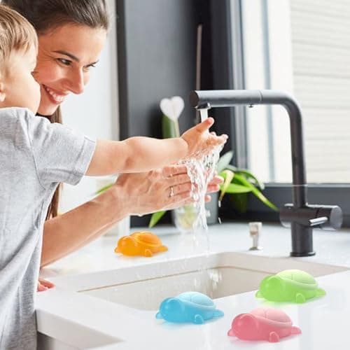 Oil Soap for Children, Turtle Shaped Natural Cleanser, Gentle Kids Bath Soaps, Moisturizing Hand Wash Bar, Fun Skincare Solution for Girls and Boys in Kindergarten or Travel Use — view 2