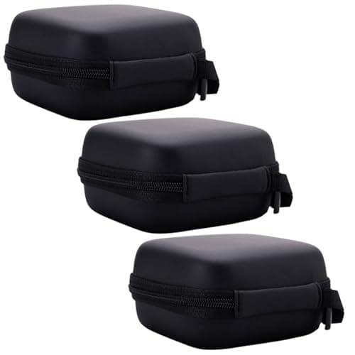 3Pcs Portable EVA Earphone Storage Pouch Cable Organiser Bag