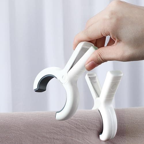 GAOHAN 12 pcs Towel Clips for Sun Loungers,Plastic Beach Towel Clips — view 4
