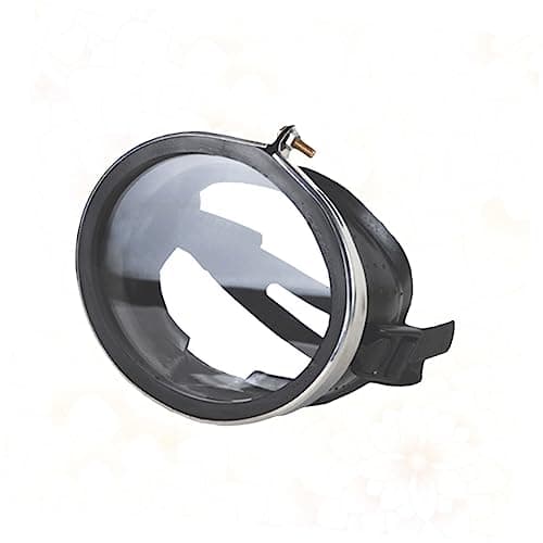 HANABASS 1-pc Diving Mask Stainless Steel Frame Anti-fog Glass Swim Goggle for Adults Teens Waterproof Ergonomic Fit Ear Plugs — view 4