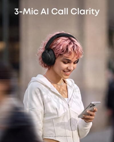 soundcore by Anker Q31i, Adaptive Noise Cancelling Over-Ear Headphones — view 6