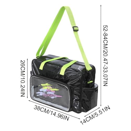 Sports Bag with Backpack Function, Travel Bag with Shoe Compartment and Wet Compartment — view 2