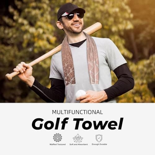 LHBWCVN Rose Gold Cooling Towel for Neck and Face 40"x12", Soft Breathable Chilly Towel, Gym Towels with Waterproof Bag & Carabiner, Cooling Rags Neck Wraps for Sports Ice Towel — view 6
