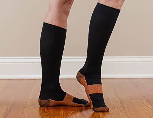 Miracle Copper Anti-Fatigue Compression Socks (Large/Extra Large) — view 2