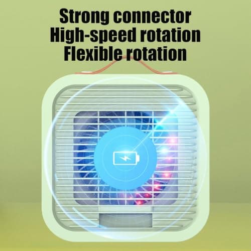 Rechargeable Portable Air Cooler, 3 Speeds, Ice Box, for Car & Home — view 5