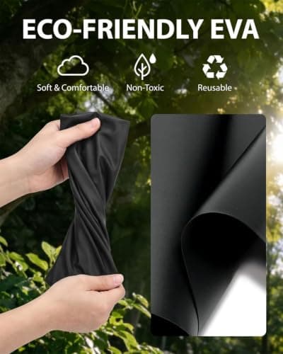 Victoper Poncho Rain Poncho Waterproof Adult Reusable EVA Hooded Rain Cover, Lightweight Waterproof Poncho For Festivals, Hiking, Camping, Travel, Ponchos Family Pack Style, One Size — view 3