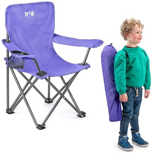 Trail Eagle Kids Camping Chair, Purple
