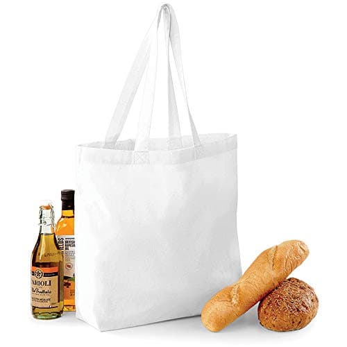 Westford Mill Maxi Tote Shopper Bag - Reusable and Sustainable - French Navy — view 4