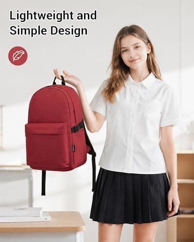 Kono School Bag for Boys Girls Teenager Lightweight Backpack Large Rucksack — view 2