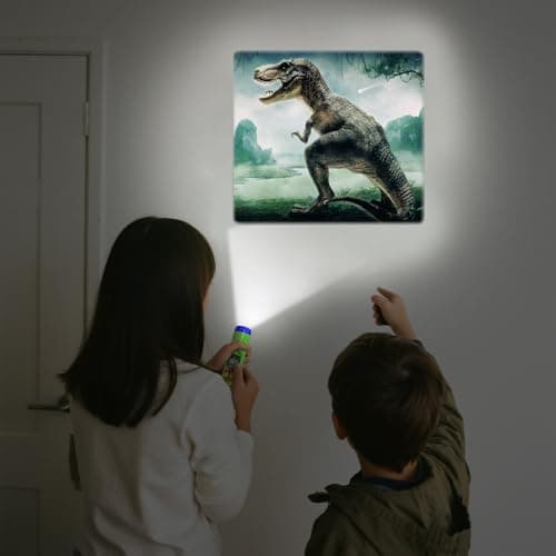Pup Go 2 in 1 Dinosaur & Animal Projector Flashlight Toy for Kids Ages 3-7 — view 5