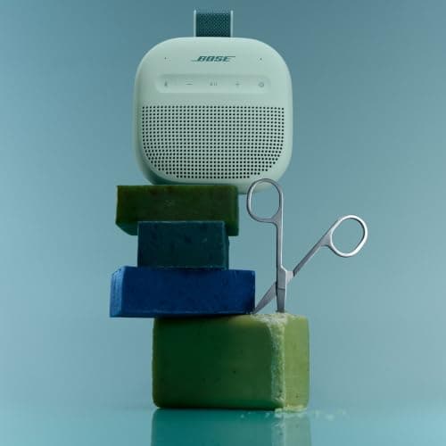 Bose SoundLink Micro Portable Bluetooth Speaker (2nd Gen), Wireless Outdoor Speaker, Up to 12 hours Battery Life, Waterproof and Dustproof, Dewdrop Mint - Limited Edition — view 2