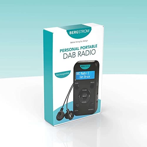 Coopers of Stortford - Portable DAB Radio with FM Tuner and Headphones - Pocket Size Design with Rechargeable Battery - USB Charging Lead Included — view 4