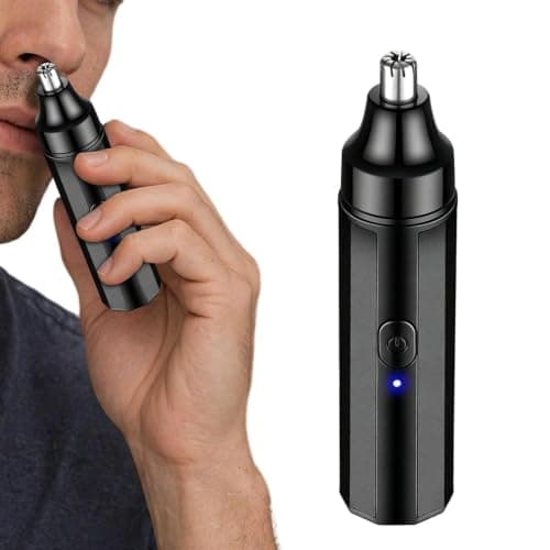 Nose Clippers for Pocket Size – Quiet Precise Groomer USB Charging Nose