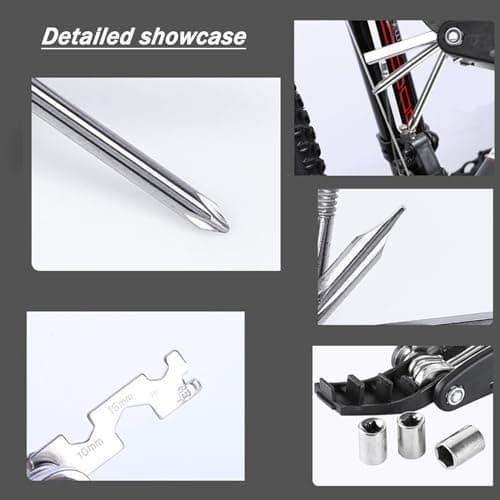 16-in-1 Bike Multi-Tool, All-in-One Bicycle Repair Kit — view 4