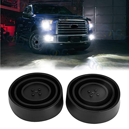 Akozon Headlight Dust Cover, 2pcs 100mm Universal Car LED Headlamp Bulb Rubber Dust Cap Housing Seal Shell Waterproof, Suitable For 2.5in, 2.75in, 3.5in, 4inch Opening — view 6