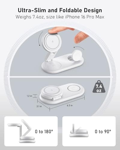 3 in 1 Wireless Charging Station for Apple — view 3