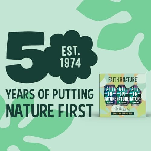 Faith in Nature 3 x 100 ml Lavender & Geranium, Vegan Hair and Body Care Gift Set | Travel Size Hair Shampoo, Conditioner & Body Wash Bath Sets | Gifts for Women and Men — view 3
