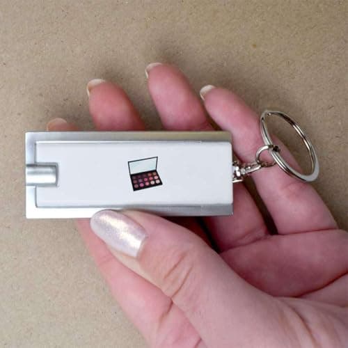 Azeeda 'Makeup Eyeshadow Palette' LED Keyring Torch (KT00043705) — view 3