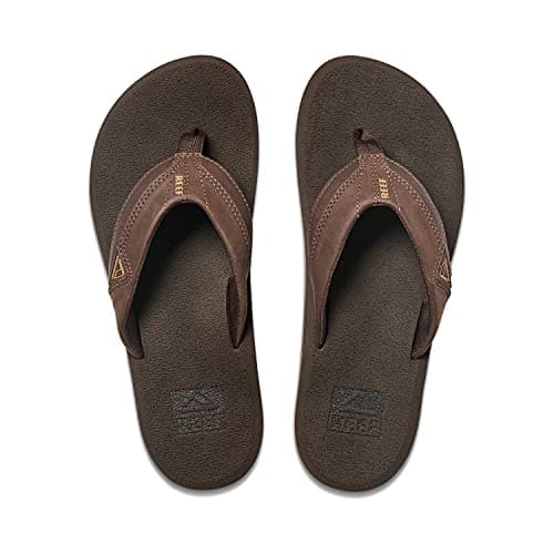 Reef Men's Cushion Dawn Sandals/Flip Flops Brown — view 2