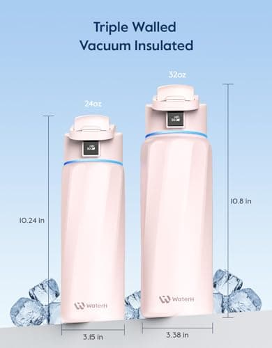 WaterH Boost Smart Water Bottle Tracker with Reminder to Drink Water, 710ml — view 5