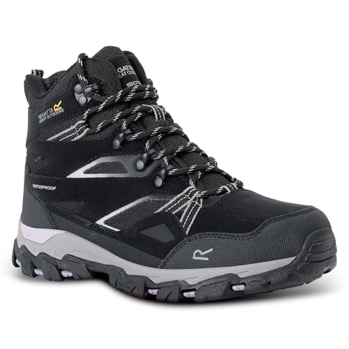 Regatta Women's Holcombe III Walking Shoes Water Resistant Padded Durable Hiking Footwear