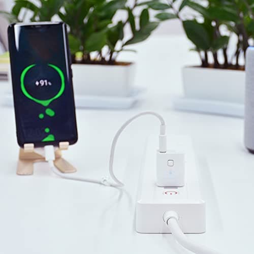 Splenssy 3PCS Tuya Micro 5V Wireless USB Smart Adaptor Flexible and Portable Make USB Devices Smart via Tuya APP Voice Control Compatible with Alexa Google Home — view 2