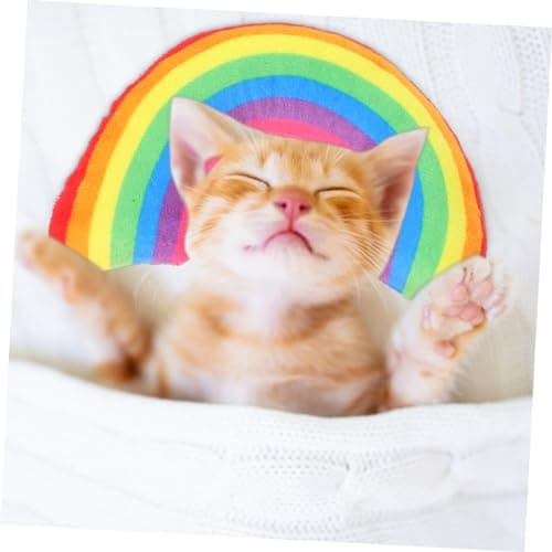BELLIFFY 6 Pack U Shaped Catnip Pillow Toys for Cats Washable Polyester and Pp Cotton Cat Pillow Comfortable Sleeping Toy and Pet Rest Areas — view 6