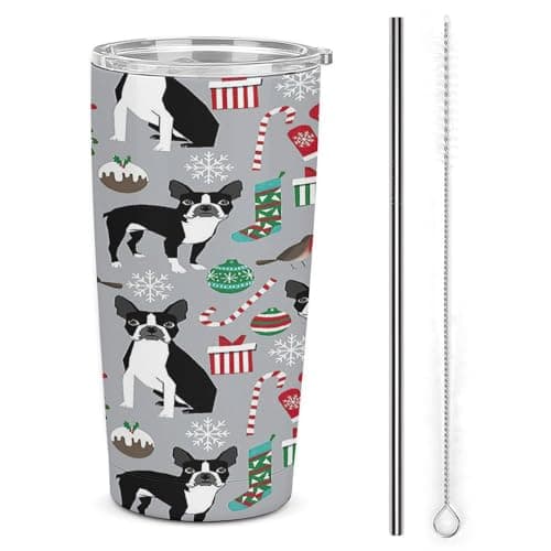 3D Printing Socks Gloves Leakproof Stainless Steel Thermal Mug - Ideal for Hot and Cold Drinks - Includes Straw 20oz