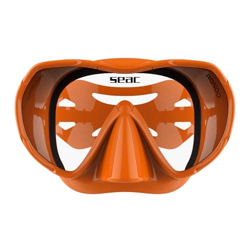SEAC Rondò, Silicone Single Lens Frameless Mask for Diving and Snorkelling, Reduced Volume, Hydrodynamic, Ultralight — view 2