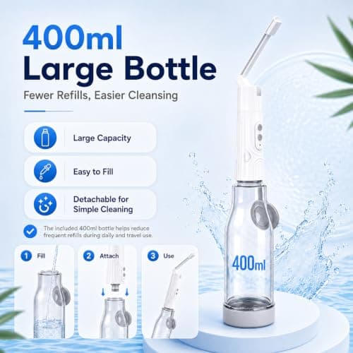 Portable Bidet for Travel, Peri Bottle Electric Handheld Travel Bidet — view 4