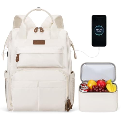 Maelstrom 15.6-17.3" Laptop Backpack with Lunch Box, Work Bag for Women Men — view 2