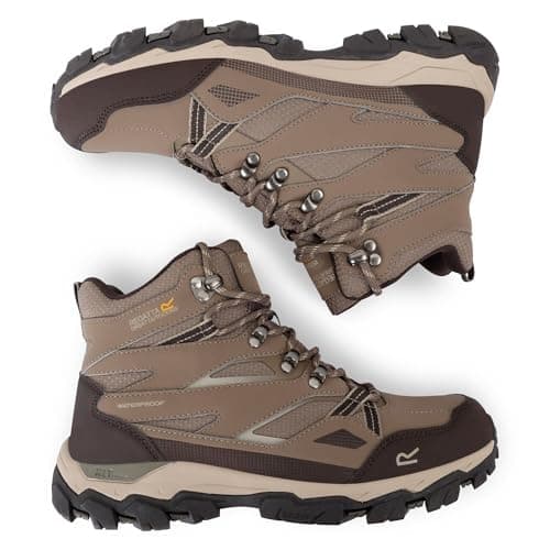 Regatta Women's Holcombe III Walking Shoes Water Resistant Padded Durable Hiking Footwear — view 4