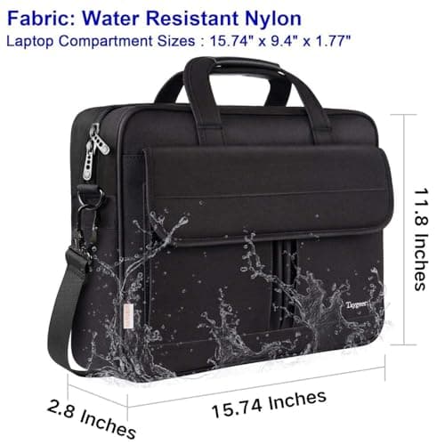 Taygeer Laptop Bag 15.6 Inch, Business Messenger Bags for Men, Laptop Bag — view 5