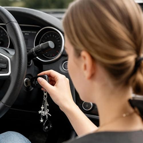 Star Keychain | Music Theme Pendant Charm Earphone Charm Pendant | For Car Key Bags for Women Men Youth Girlfriend Mom Dad Grandma, Black, verwijzen naar de beschrijving — view 2