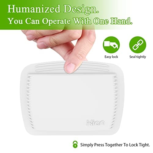 Small Pill Case Reusable Pocket Pill Case Portable Open Pill Pouch Silicone Small Pill Box for Organizing Medication, Pills, Vitamins, and Tablets for Travel (White) — view 4