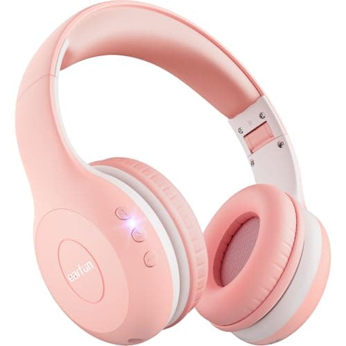EarFun K2 Kids Headphones Wireless with Mic 45H Playtime, Volume Limit