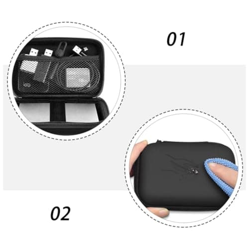 2pcs Eva Digital Accessories Pouch for Hdd Travel Carrying Bag — view 6