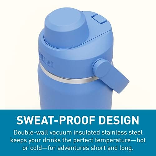 CamelBak Thrive Chug Insulated Stainless Steel Water Bottle Sky Blue, 20oz — view 5