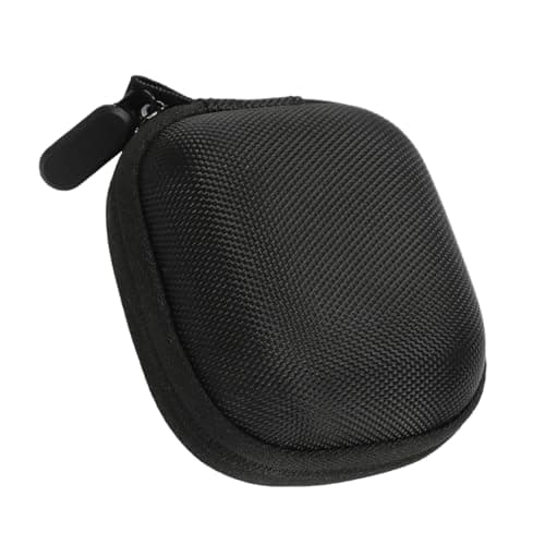 Shaver Case with Lightweight Storage Pouches, on the Go, Black