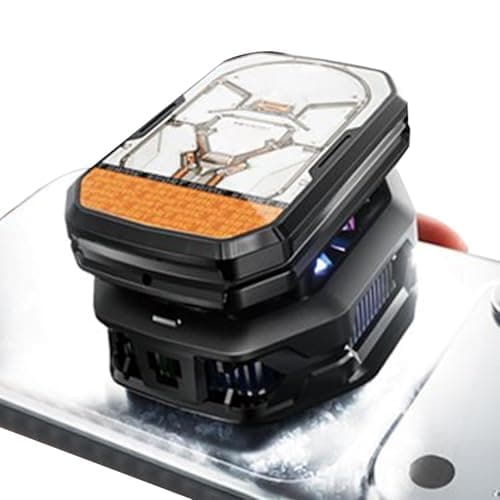 Handheld Ventilator – Electronic Thermal Reducer, Circulating Air Processor, Wireless Desktop Exhaust, Lightweight Breezing Hardware Unit | for Streaming Video Call Game Travel Studio